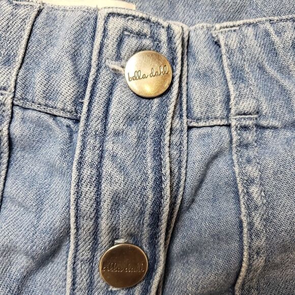 Bella Dahl High Low Mini Skirt Size 28 distressed - Picture 10 of 12